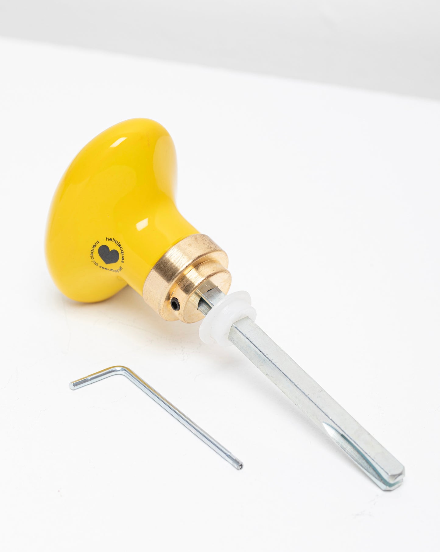 Tige carrée fendue - Système vis pointeau