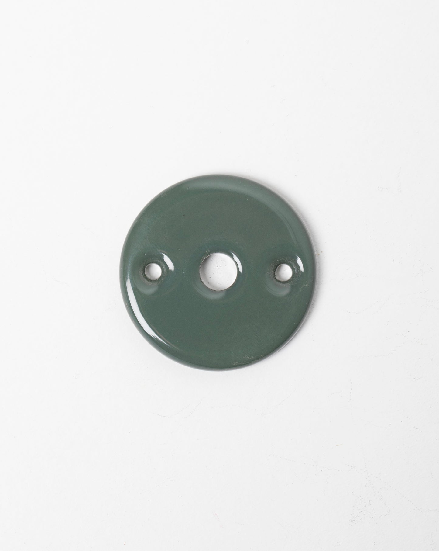 Rosaces de fermeture en porcelaine Vert kaki