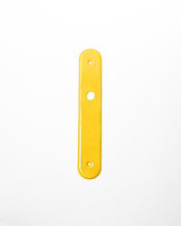 Plaques de porte poignée et fermetures en porcelaine de Limoges - Joy Jaune