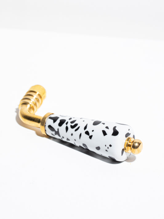 Poignée de porte béquille en porcelaine Meta Averse Couleurs